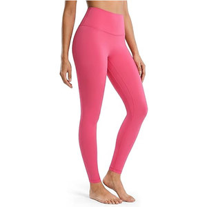 Leggings de sport pour femme, taille haute, respirants, avec soutien abdominal, texture lisse, pour le fitness et le confort en mouvement - Product Image 1
