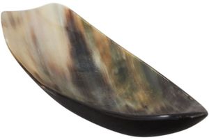 Top Trending Luxury Real Viking Horn Mixing Bowl Most Demanded Horn Serving Bowl with Brass Edges for Food for Soap <b>Shaving</b> - Product Image 6