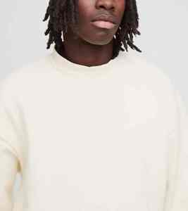 เสื้อกันหนาวแบบมีกระดุมสำหรับผู้ชายเสื้อสเวตเตอร์คอตตอนไซส์ใหญ่พิเศษระบายอากาศได้ดีเสื้อผ้าแนวสตรีทแบบปรับแต่งได้สำหรับฤดูหนาว - Product Image 4