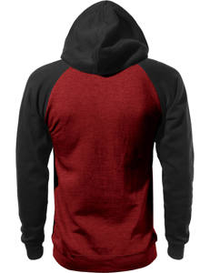 Pull à capuche unisexe pour homme de haute qualité, en molleton de coton épais, coupe oversize, imprimé personnalisé, coupe-vent, écologique, pour l'hiver - Product Image 2