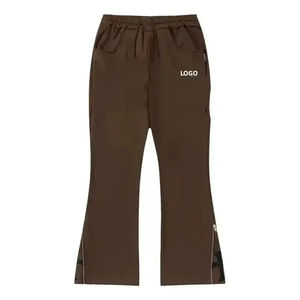 Survêtements zippés personnalisables pour hommes, coupe oversize à épaules tombantes, style streetwear, en molleton 100% coton, pour tenue décontractée - Product Image 5