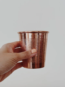 Grand gobelet en cuivre 500ML de haute qualité avec couvercle à prix raisonnable très demandé - Product Image 2