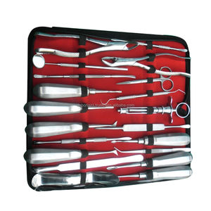 Instruments dentaires de haute qualité en acier inoxydable, 80 pièces, pour extraction manuelle, scalpel, forceps, élévateurs - Product Image 2