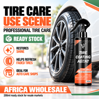 X9 Spray de brillance pour pneus, Revitalisant silicone haute brillance pour pneus, Agent de revêtement pour pneus pour l'entretien automobile, Vente en gros