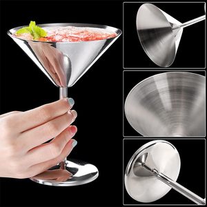 Verres à Martini à Cocktail en Acier Inoxydable Écologique pour les Bars de Fêtes de Boissons de Vin-Offre de Demande Énorme pour les Banquets Événements - Product Image 6