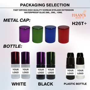 Pegamento Coreano para Pestañas H26T+ de Secado Rápido en 2.6s, Resistente al Agua, Fuerte Adhesión, 3ml/5ml/10ml, Adhesivo Negro para Extensión, OEM/ODM - Product Image 4