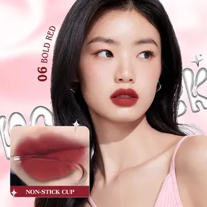 BANXEER Lip Gloss cair Matte, pemasok riasan bibir tekstur marmer tahan air