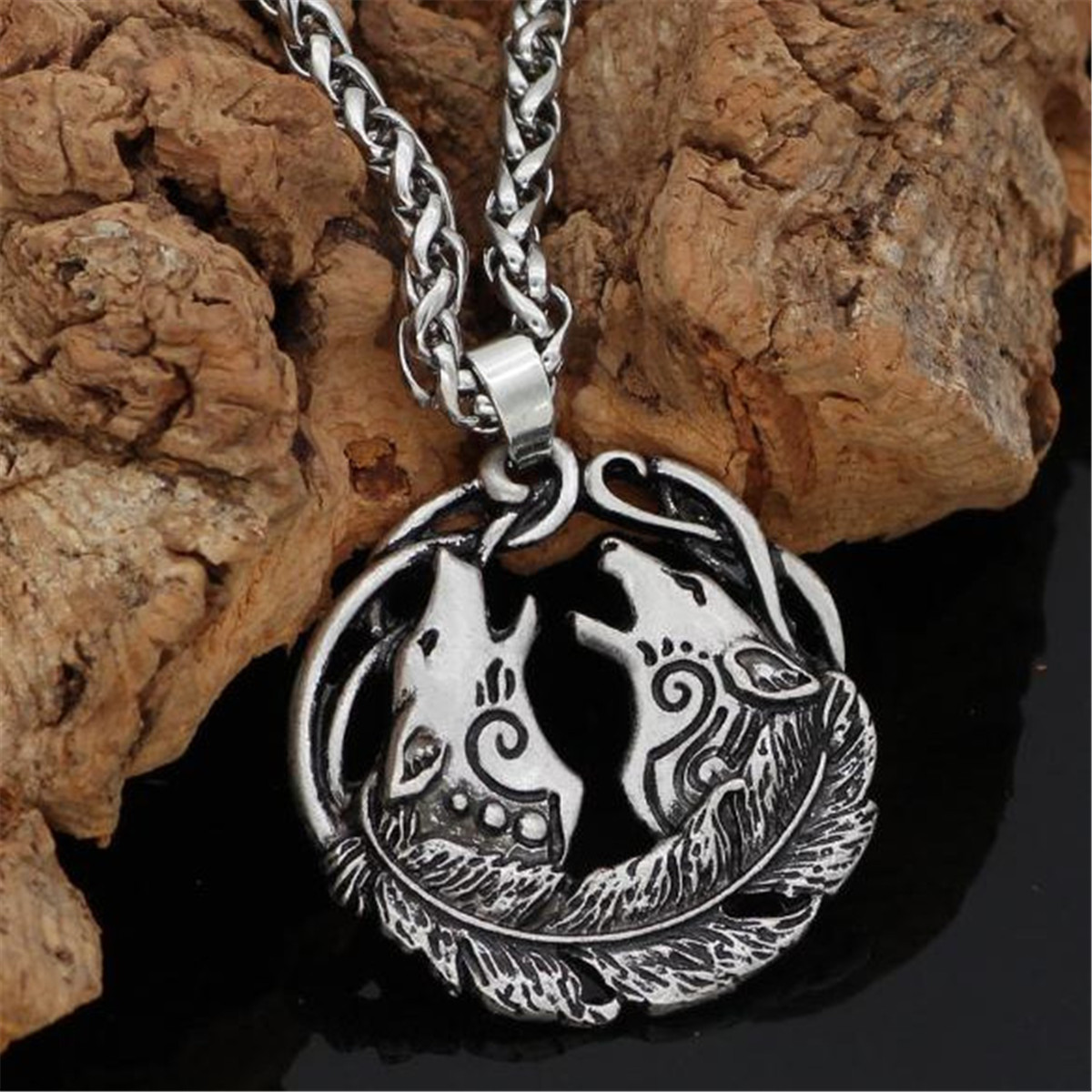 The Witcher Medallion Wolf Pendant
