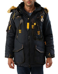 Veste parka pour homme, spéciale hiver, manches élastiques, durable, respirante, qualité supérieure, coupe moderne, parka isolée - Product Image 1