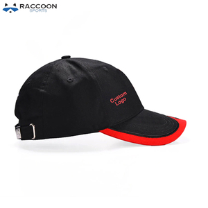 หมวกเบสบอลขายส่ง หมวกผ้าฝ้ายปรับขนาดได้ ออกแบบเองได้ - Product Image 4