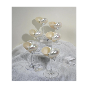 Vasos de conchas marinas hechos de material de conchas marinas respetuosas con el medio ambiente, vajilla elegante para fiestas, restaurantes y hogares de Vietnam - Product Image 2