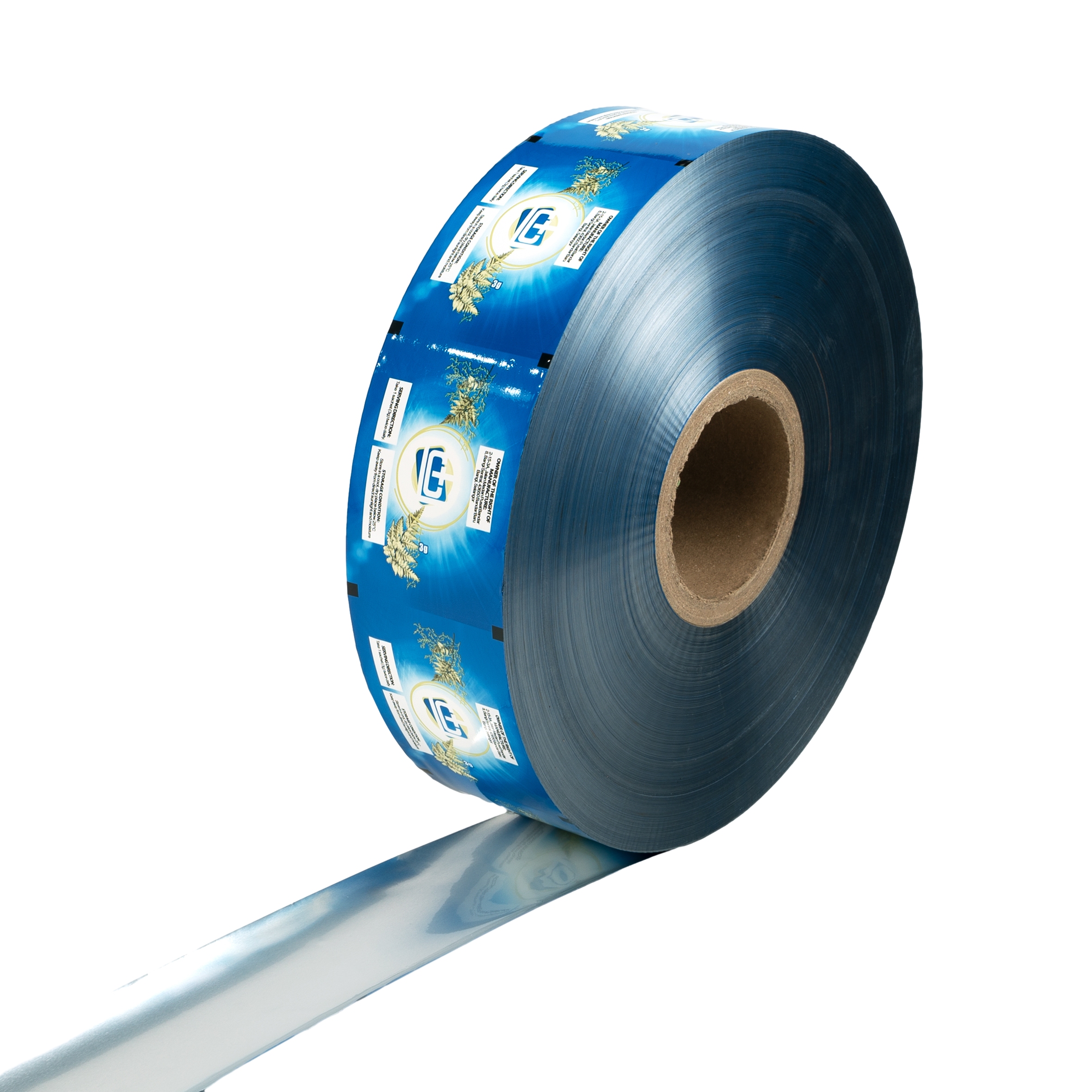 Cetak kustom Aluminium Foil laminating kemasan otomatis Film rol penyegelan fleksibel makanan ringan kemasan plastik Roll Film