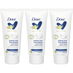 Crema de Manos Humectante Dove Body Love para Piel Áspera o Seca, Cuidado Intensivo, Suaviza y Alisa, 3 oz, Paquete de 3 - Product Image 5