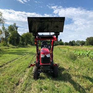 Mejor precio Massey Ferguson GC1723EB Tractor de ruedas 4WD Caja de cambios resistente de alto rendimiento Motor de bomba de calidad superior rápido - Product Image 3