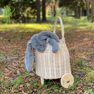 Panier à jouets pour bébé avec poignées et roues, choix populaire - Product Image 2