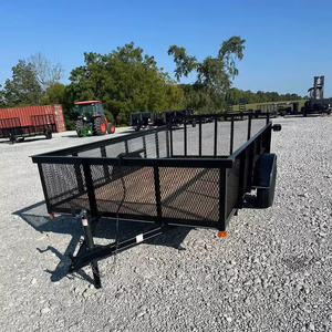 จัดส่งฟรี6.4X12ประสิทธิภาพสูง2900lb gvwr อุปกรณ์อเนกประสงค์รถพ่วงสำหรับทำงานและใช้งานในฟาร์มขนาดกะทัดรัดแข็งแรงและง่ายต่อการดึง - Product Image 1