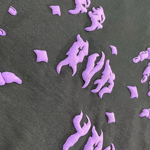 Haut de gamme personnalisé bouffée surdimensionné Vintage lavage à l'acide polaire sweat à capuche zippé sans cordon de serrage Double fermeture éclair soleil délavé sweat à capuche thermique zippé - Product Image 3