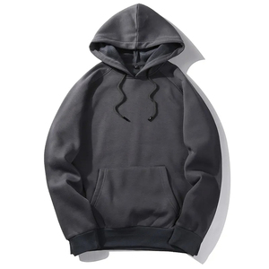 Logo Streetwear 100% coton à capuche haute qualité poids lourd 400 420 450 500 600 Gsm surdimensionné recadrée pull à capuche hommes - Product Image 3