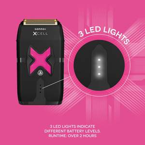 Afeitadora Eléctrica 3 en 1 para Hombre, Larga Duración de Batería, Carga USB, Motor Potente, Cuerpo Metálico, Inalámbrica, Lavable para Barba y Cabello - Product Image 5