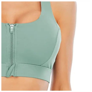 Soutien-gorge de sport pour femmes, sans couture à l'avant, respirant, séchage rapide, fitness, course à pied, salle de sport, entraînement, vêtements de sport, extensible, confortable, soutien, haut - Product Image 5