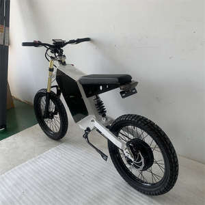 Bicicleta eléctrica Enduro Ebike 72v 5000W con asistencia de pedaleo, freno de disco y batería de litio para la bicicleta eléctrica de montaña Bomber SS30 en stock. - Product Image 4