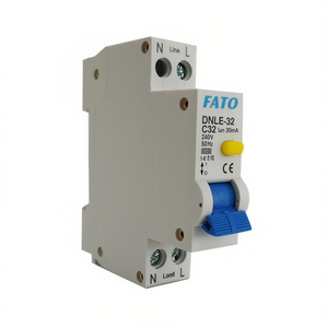 เบรกเกอร์ดิฟเฟอเรนเชียล FATO DNLE-32 2P รุ่น C32 30mA 240V 50Hz สำหรับป้องกันไฟฟ้าในบ้าน - Product Image 3