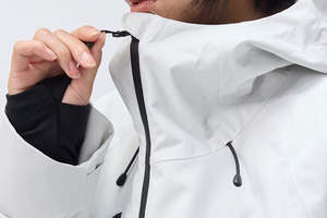 Chaqueta de esquí para hombre, impermeable, térmica, con cremallera, transpirable, para snowboard, con capucha, talla grande - Product Image 4