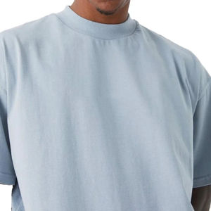 Camiseta Profesional de Alta Calidad Personalizada con Cuello Redondo, Corte Cuadrado, Ajuste Regular, 100% Algodón, Tela de Lona Transpirable, Manga Corta, Lisa - Product Image 5