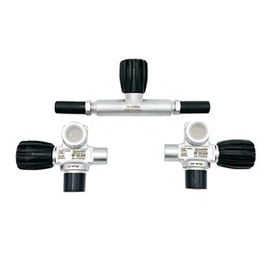 Scuba Isolation Manifold Valve DIN Double Tank Valve For Twin Scuba Cylinders - Product Image 6
