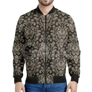 Chaqueta Bomber de Invierno para Hombre, Nueva Colección de Fábrica, Manga Larga, con Capucha, Logotipo Personalizado Impreso en la Parte Delantera, Servicio OEM Ecológico - Product Image 1