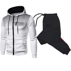 Ensemble de survêtement unisexe personnalisé d'hiver écologique 100% polyester léger imprimé jogging sweat-shirt pantalon de survêtement - Product Image 3