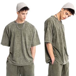 Conjunto de Shorts para Hombre con Lavado Ácido, Ropa Moderna para el Verano, Logotipo Personalizado, Bordado y Personalización - Product Image 2