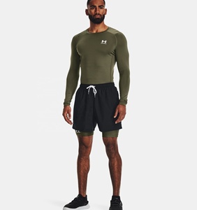 T-shirts techniques de sport Tops Chemise d'entraînement athlétique Vêtements de sport pour hommes T-shirt de compression personnalisé de haute qualité pour hommes - Product Image 5