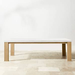 Ensemble de salle à manger moderne de luxe pour jardin et extérieur, meubles en teck - Product Image 5