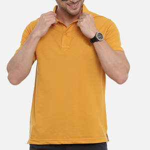 Camisetas Polo Personalizadas Unisex Liso 100% Algodón Venta Al por Mayor Camisetas de Manga Corta Polo de Hombre en Blanco - Product Image 6