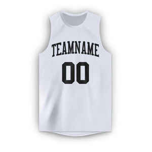 Vente chaude nouvelle mode personnalisé blanc noir authentique fondu sublimé maillot de basket-ball pour adultes jeunes taille Laker vêtements de sport - Product Image 3