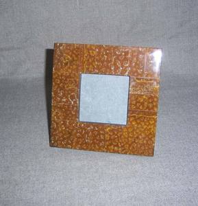 Cadres photo élégants en bois avec incrustations d'os, fabriqués à la main en Inde, avec couleur et taille personnalisées, décoration de table écologique pour la maison et le bureau - Product Image 4