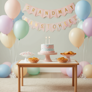 Maglietta Promozionale Personalizzabile per il 2° Compleanno della Nonna delle Due Dolci Ciambelle, Design per Occasioni Speciali - Product Image 3