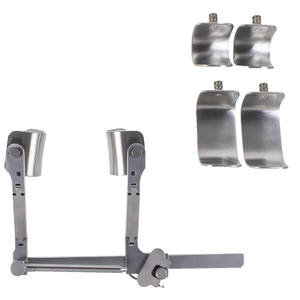 Retractor de minitoracotomía con 3 pares de cuchillas, instrumentos quirúrgicos de pecho de acero inoxidable reutilizables, fuente de alimentación Manual - Product Image 1