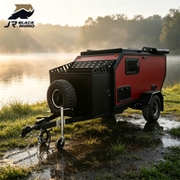 Remorque tout-terrain pour camping-car, caravane tout-terrain, remorque de camping 4x4, remorque de voyage légère, caravane
