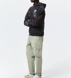 Sweat-shirts et hoodies pour hommes en coton 100% - Coupe classique - Poids lourd - Impression sérigraphique - Logo personnalisé - Respirant - Pour l'hiver - Product Image 4