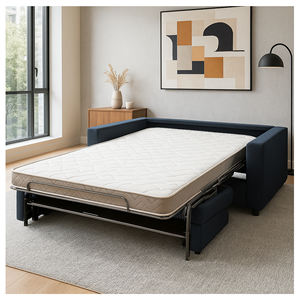 Evergreenweb Sofa Bed Waterfoam Single Queen or Double Mattress Orthopedic 12 cm High Sofa and Beds Made in Italy Cotton- DAYBED - Product Image 3