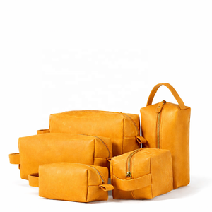 Hot Selling Personalized Women Leather Zipper <b>Travel</b> Cosmetic <b>Bags</b> Portable <b>for</b> Custom Print Makeup <b>Bag</b> - Product Image 1