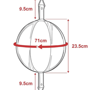 Quality Design Leather Punching Ball Pear <b>Boxing</b> Bag Reflex Speed Balls Fitness Training Double End <b>Boxing</b> Speed Ball - Product Image 6