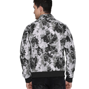 Vente en gros Blouson bombardier d'automne surdimensionné 6xl chaud brodé blouson d'aviateur imperméable avec logo personnalisé grande taille - Product Image 4