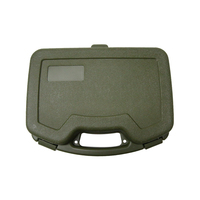 320mm x 200mm x 75mm Western Case Mallettes de protection en plastique noir avec mousse anti-déchirure