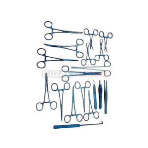 Instruments chirurgicaux vétérinaires de haute qualité en acier inoxydable allemand pour le stérilisation et la castration du bétail, packs/ensembles réutilisables pour les opérations sur animaux de compagnie - Product Image 2