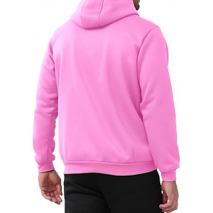 Veste à capuche avec fermeture éclair sweat à capuche zippé en coton doux sweat-shirt streetwear unisexe en gros - Product Image 2