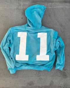 เสื้อมีฮู้ดซิปมีซิปพิมพ์ลายกราฟิกขนแกะขนาด500กรัมเสื้อฮู้ดผ้า100% บ็อกซี่สำหรับทั้งชายและหญิง - Product Image 6