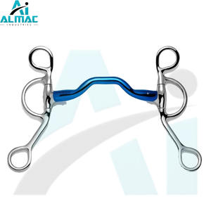 Almac พอร์ตสูง snaffle บิตสร้างขึ้นด้วยการมุ่งเน้นการควบคุมม้าและผู้ขับขี่มีความแม่นยำที่ดีสำหรับการจัดการกับม้าที่แข็งแกร่ง - Product Image 1